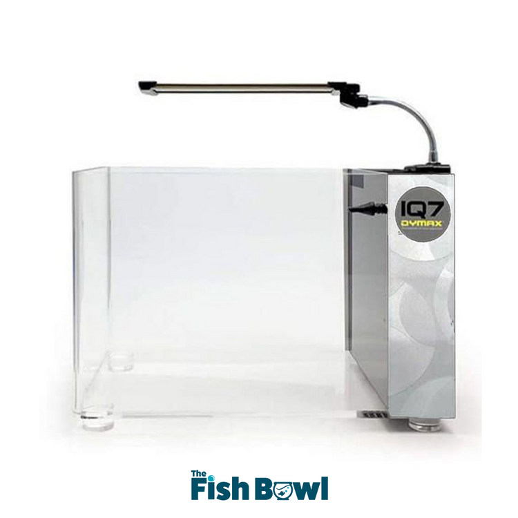 Dymax IQ7 Mini Acrylic Aquarium-White