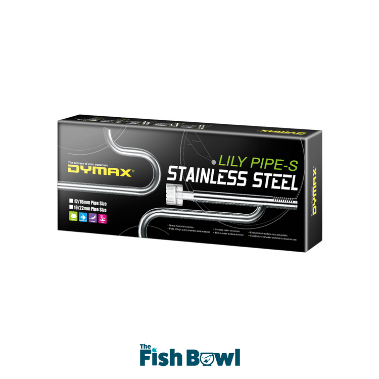 Dymax S/S Lily Pipe W/Skimmer 16/22mm