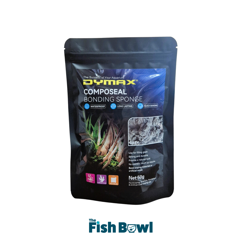 Compo Fish Dymax Composeal Dark Grey 50g – The Fish Bowl