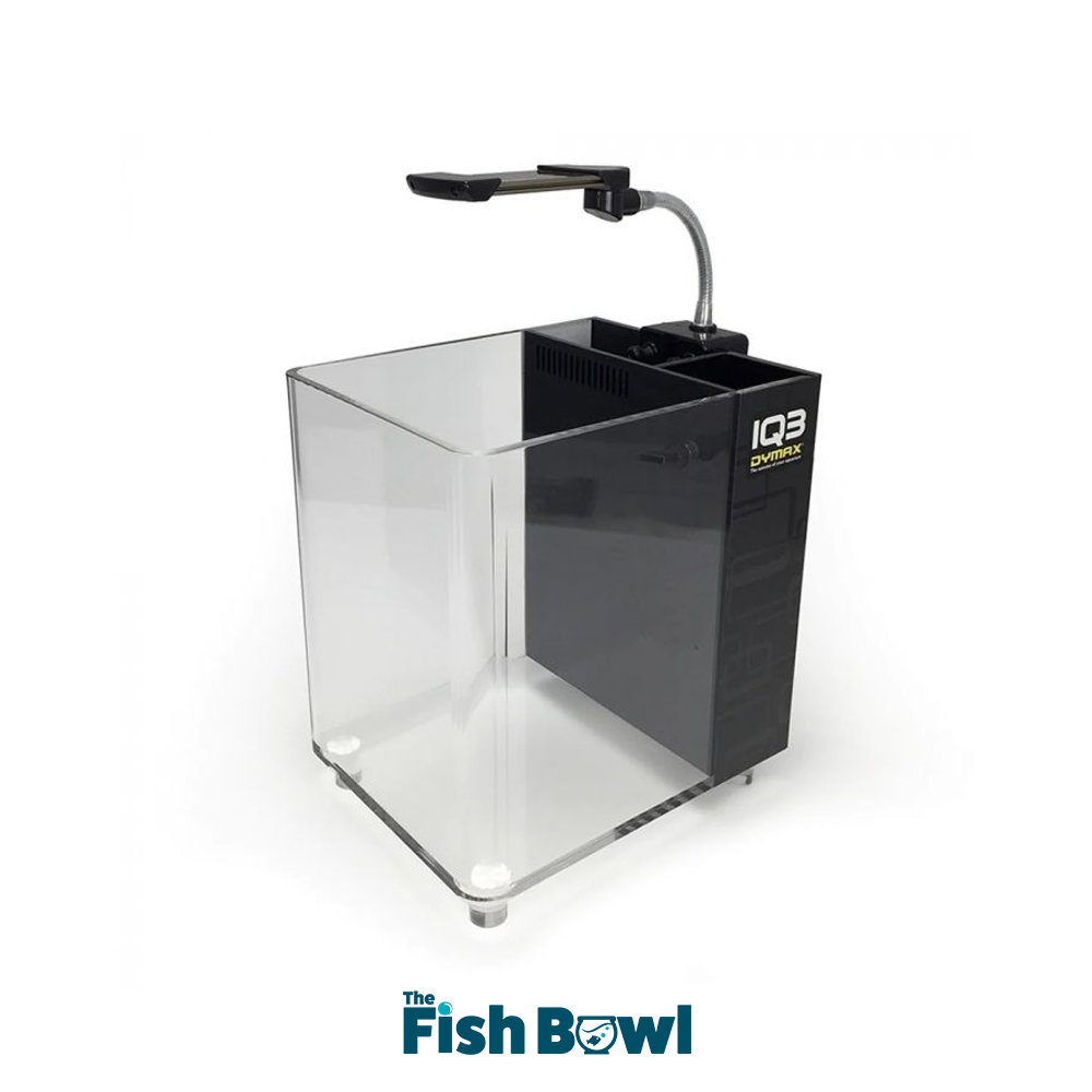 Dymax IQ3 Mini Acrylic Aquarium-Black
